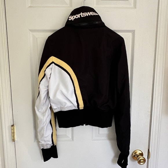 Black Windbreaker Jacket, Sportswear, Size XS - Picture 8 of 8